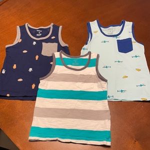 3 Carter’s Toddler Tank Tops